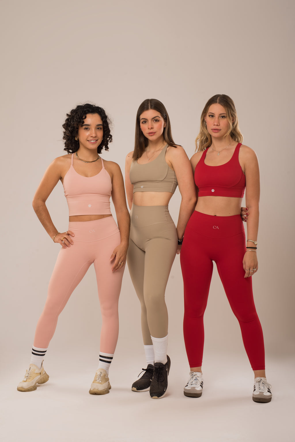 Set Legging Cherry Red