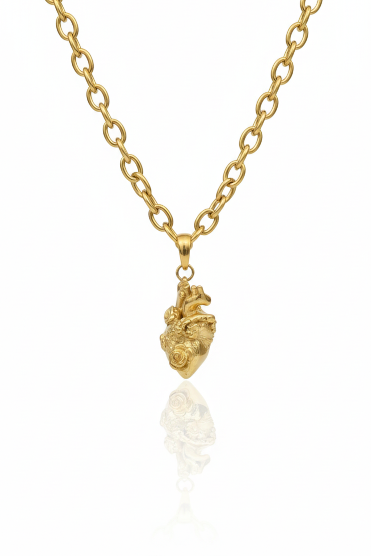 Collar Corazón Dorado