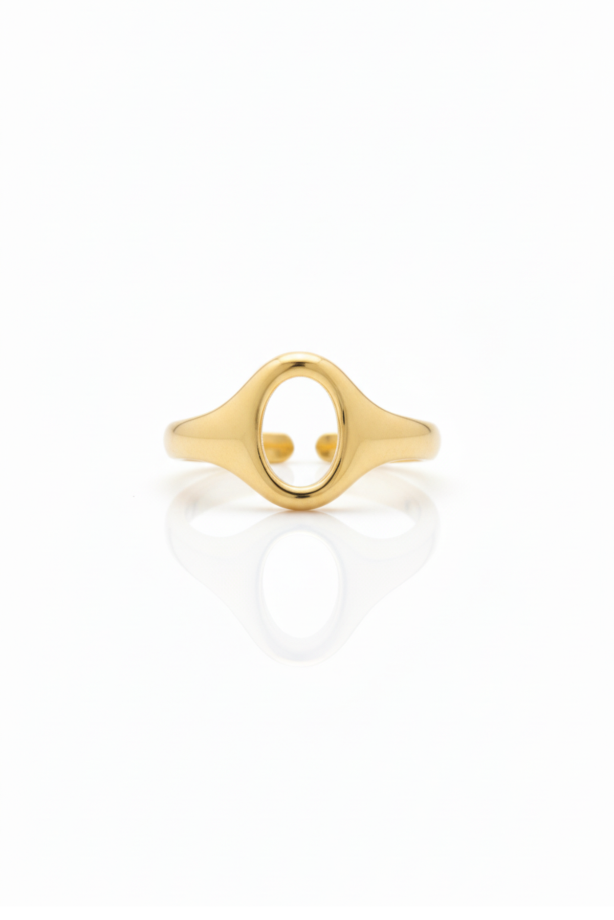 Anillo Circular Dorado