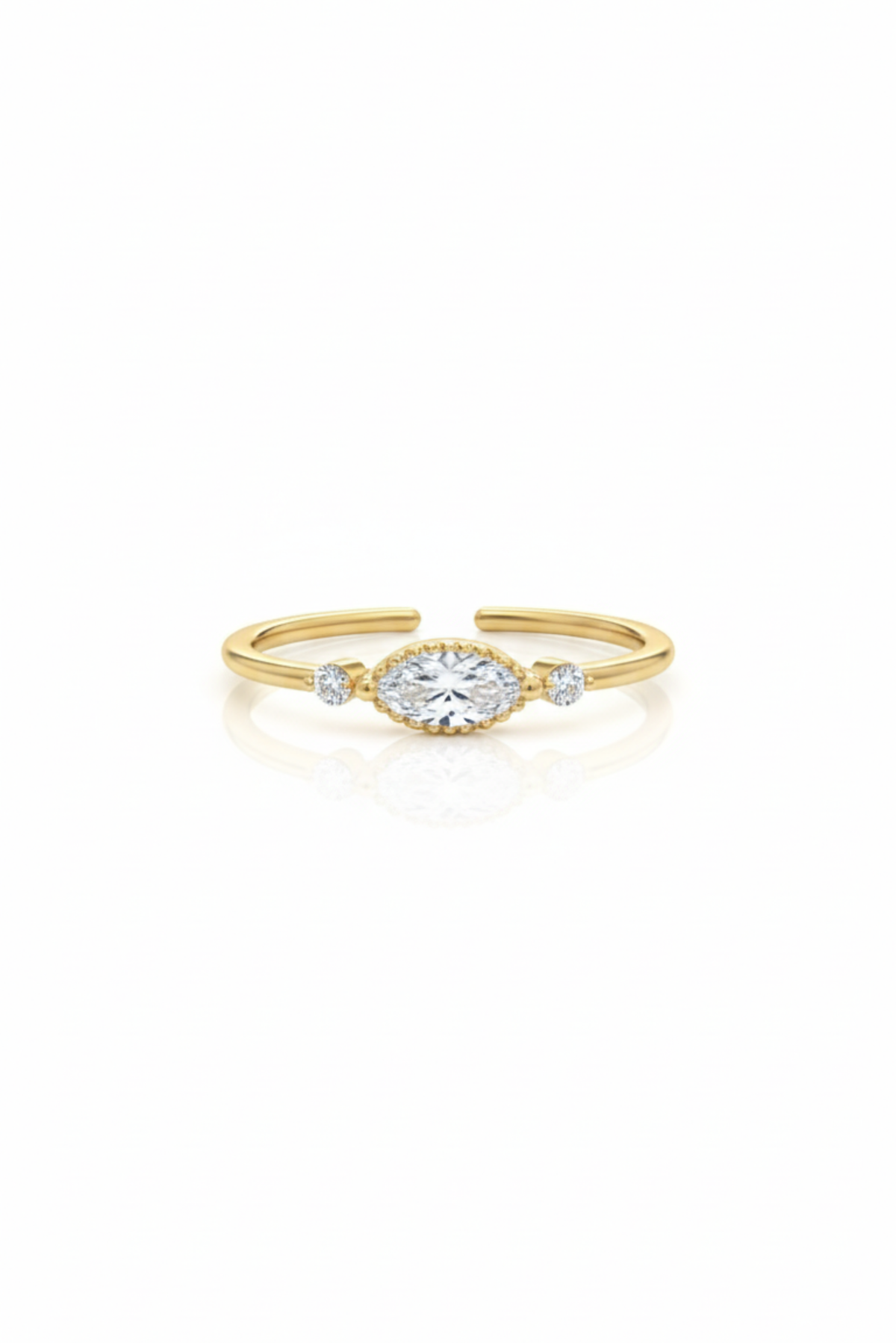 Anillo Ojo Zirconias