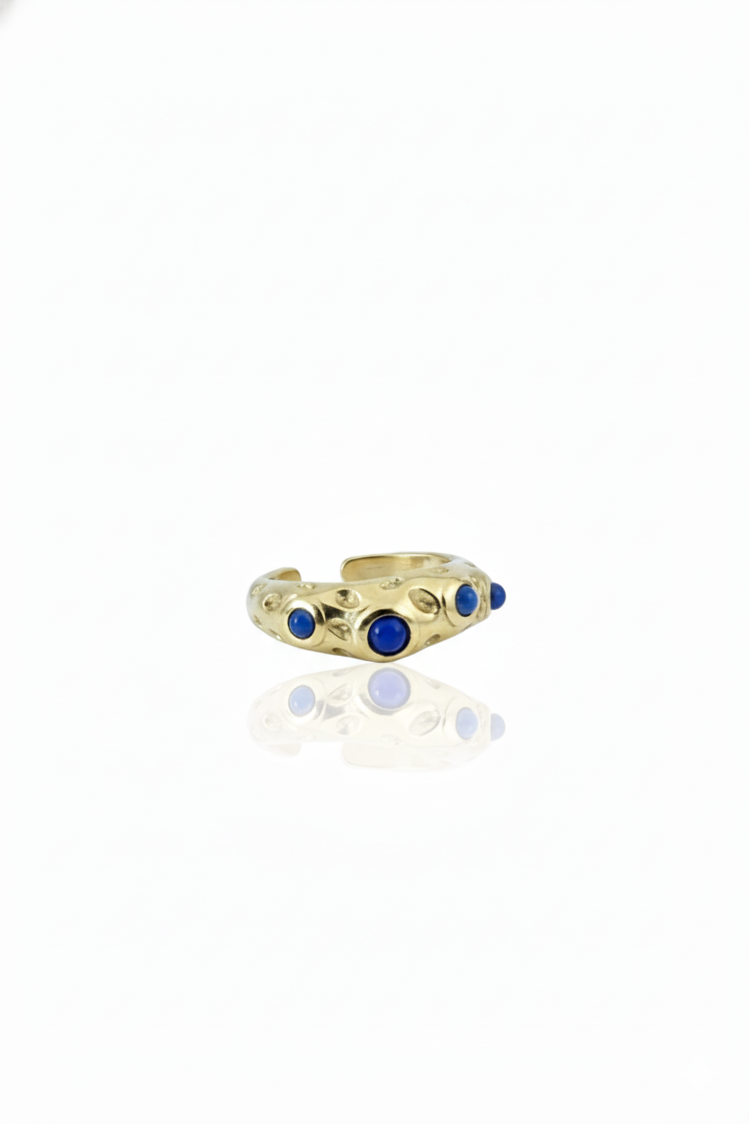 Anillo Spots Azules